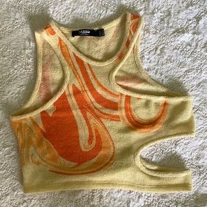 Jaded London crop top